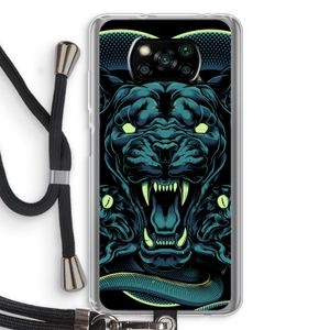 Cougar and Vipers: Xiaomi Poco X3 NFC Transparant Hoesje met koord