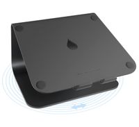 Rain Design mStand360 - drehbarer Aluminium Stand für MacBooks Notebooks bis 15 zoll Laptopstandaard Zwart 38,1 cm (15") - thumbnail