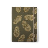 Notitieboek paperclip fabrick a5 96vel 100gr lijn