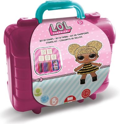 Travel set valigetta in platica LOL