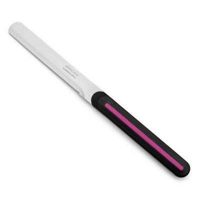 Dessertmes Arcos Zwart Fuchsia Roestvrij staal Polypropyleen