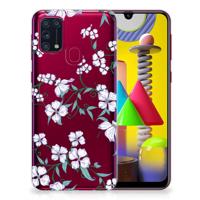 Samsung Galaxy M31 Uniek | TPU Case | Blossom White