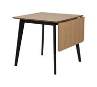 Bendt Uitklapbare Eettafel 'Torkil' Eiken, 80/120 x 80cm