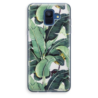 Bananenbladeren: Samsung Galaxy A6 (2018) Transparant Hoesje