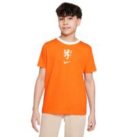 Nike Nederland Logo T-Shirt OranjeLeeuwinnen 2025-2027 Kids Oranje