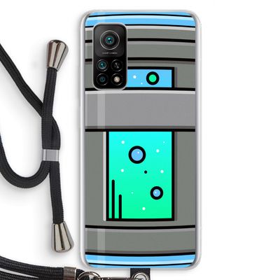 Chug Bottle: Xiaomi Mi 10T 5G Transparant Hoesje met koord