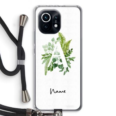 Green Brush: Xiaomi Mi 11 Transparant Hoesje met koord
