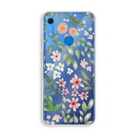 Botanical sweet flower heaven: Huawei Y6s Transparant Hoesje