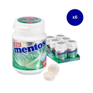 Mentos suikervrije kauwgom - Green Mint - 6 doosjes