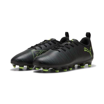 PUMA Future 8 Play Gras / Kunstgras Voetbalschoenen (MG) Kids Zwart Donkergroen Lichtgroen
