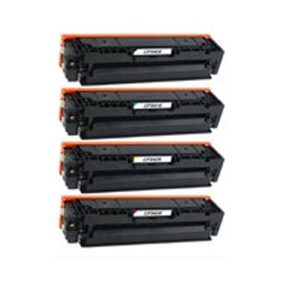 Huismerk HP 203A (CF540A-CF543A) Toners Multipack (zwart + 3 kleuren)