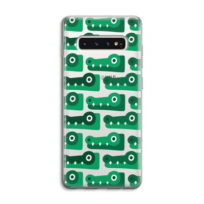 Crocs: Samsung Galaxy S10 4G Transparant Hoesje