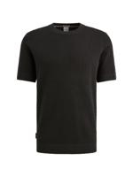 Cast Iron Regular Fit Cotton Modal Ctss2602507 Print T-shirts 9159 Black Sand