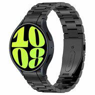 Stalen band met aansluitknop - Zwart - Samsung Galaxy Watch 5 (Pro) - 40mm / 44mm / 45mm - thumbnail