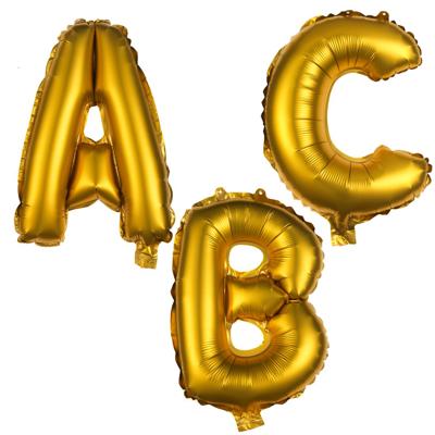 HEMA Folie ballon A-Z goud (goud)