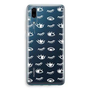 Eye pattern #3: Huawei P20 Transparant Hoesje
