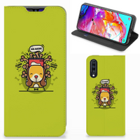Samsung Galaxy A70 Magnet Case Doggy Biscuit - thumbnail