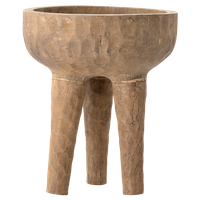 Bloomingville Deco Bloempot Bruin ø25 30cm.H - thumbnail