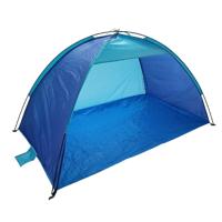 Summertime beachshelter 190x100x100 cm blauw