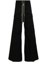 Rick Owens Cargobelas low-waist wide-leg trousers - Noir - thumbnail