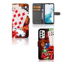 Samsung Galaxy A23 | Wallet Case | met Pasjes | Casino