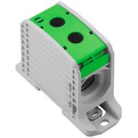 Weidmüller 2502770000 Doorgangsklem 37.50 mm Schroeven Grijs, Groen 1 stuk(s)