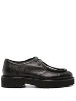 Doucal's leather lace-up shoes - Noir - thumbnail