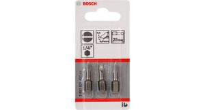 Bosch Accessoires 3X Bit Extra-Hard 0,5X4, 25 - 2607001457