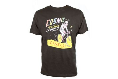 Cinelli Cosmic Rider T-shirt Zwart