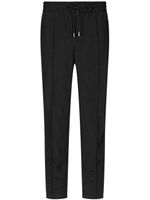 Dolce & Gabbana logo-plaque drawstring track pants - BLACK - thumbnail