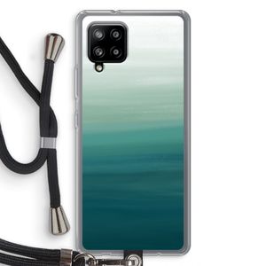 Ocean: Samsung Galaxy A42 5G Transparant Hoesje met koord