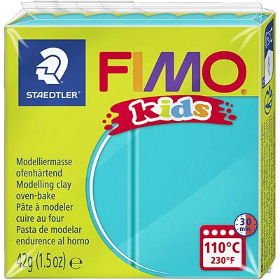 Fimo kids boetseerklei turquoise, 42gr