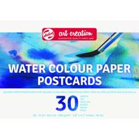 Aquarelverfpapier tac 200gr a6 blauw