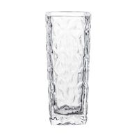 Gerimport Bloemenvaasje - voor kleine stelen/boeketten - helder glas - D6 x H15 cm   - - thumbnail