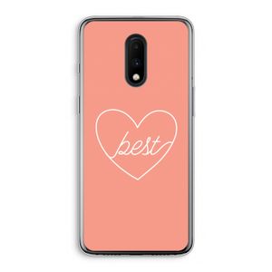 Best heart: OnePlus 7 Transparant Hoesje