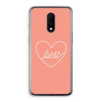 Best heart: OnePlus 7 Transparant Hoesje