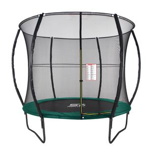 Trampoline - Senz Sports J5000 Series - 244 cm - Groen