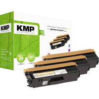 KMP Tonercassette vervangt Brother TN-325C, TN-325M, TN-325Y, TN325C, TN325M, TN325Y Compatibel Cyaan, Magenta, Geel 3500 bladzijden B-T38 CMY - thumbnail