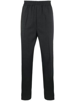 MARANT pantalon en laine Nahili à carreaux - Gris