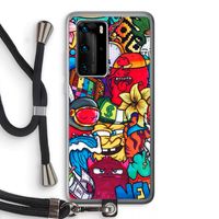 No Rules: Huawei P40 Pro Transparant Hoesje met koord