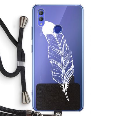 Pluim: Honor Note 10 Transparant Hoesje met koord