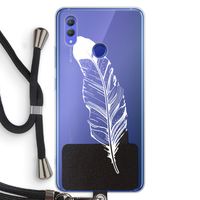 Pluim: Honor Note 10 Transparant Hoesje met koord