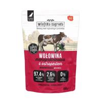 WIEJSKA ZAGRODA Monoprotein Beef - natvoer voor honden - 500g