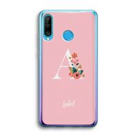 Pink Bouquet: Huawei P30 Lite Transparant Hoesje