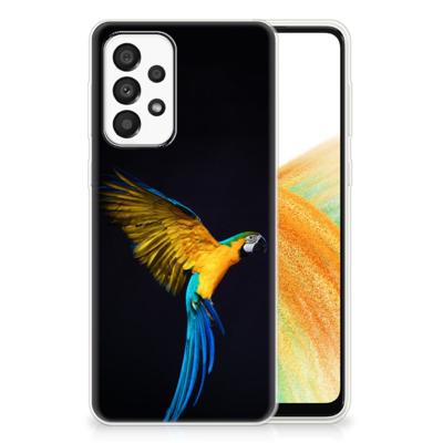 Samsung Galaxy A33 5G | TPU Hoesje | Papegaai