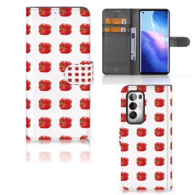 OPPO Find X3 Neo 5G | Book Cover | Paprika Red
