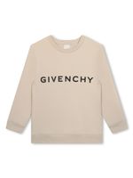 Givenchy Kids sweat en coton à motif EKD - Tons neutres