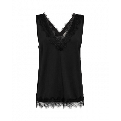 FreeQuent - Zwart | Dames | Top | Zwart | XXL | regular | Kamst mode