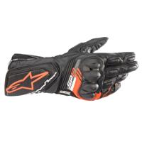 ALPINESTARS SP-8 V3, Race motorhandschoenen, Zwart-Rood Fluo