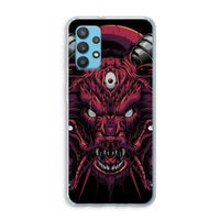 Hell Hound and Serpents: Samsung Galaxy A32 4G Transparant Hoesje